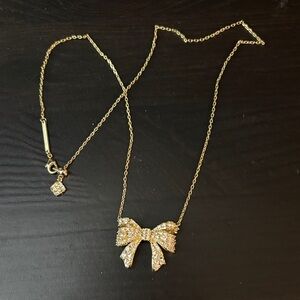 Kendra Scott  Gold Bow Necklace